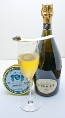 1996 Henriot Enchanteleurs champagne and Osetra caviar pairing