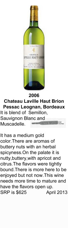 2006 Chateau Laville Haut Brion for WEB