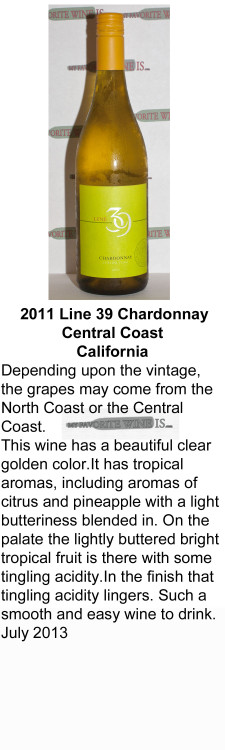 2011 Line 39 Chardonnay Central Coast for WEB