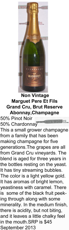 NV Marguet Champagne for WEB