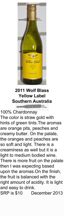 2011 Wolf Blass Yellow Label for WEB