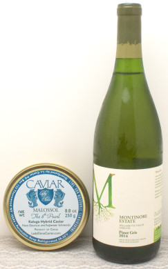 2014 Montinore Estate with Kaluga Caviar