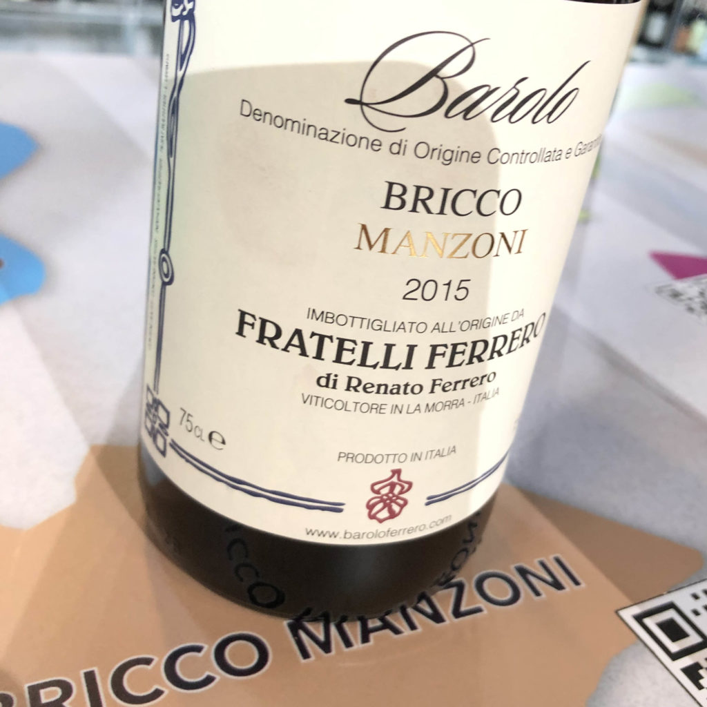 Fratelli Ferrero 2015 Bricco Manzoni Barolo