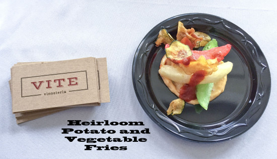 Heirloom Potato and Vegetable Fries from Vite Vinosteria