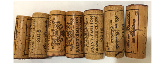 215 St Emilion wine corks