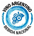 Vino Argentino Bebida Nacional Logo