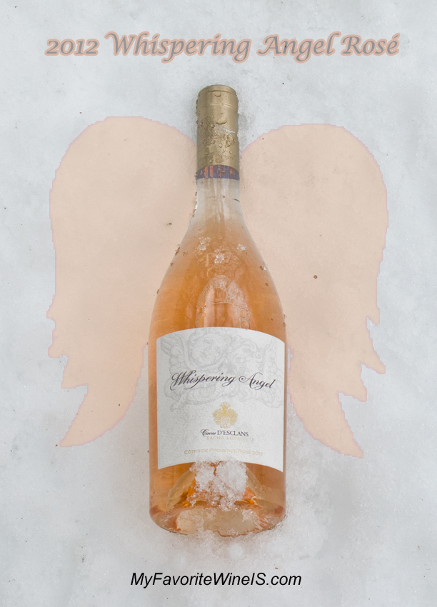 2012 Whispering Angel Rosé Wine is also a Snow Angel My FavoriteWine