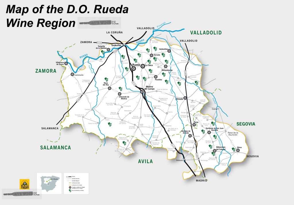 Where Is Rueda Rueda - My FavoriteWine ISMy FavoriteWine IS